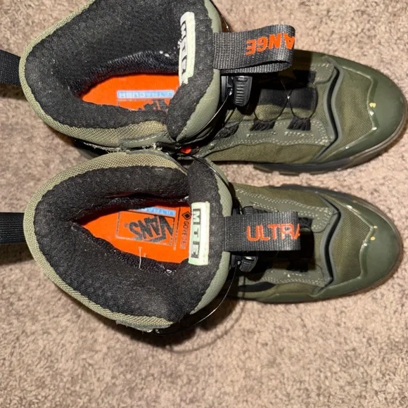 Size 7 - VANS Ultrarange Goretex Green EXO MTE-3 BOA Trail Boots, No Box, Great - Picture 7 of 11